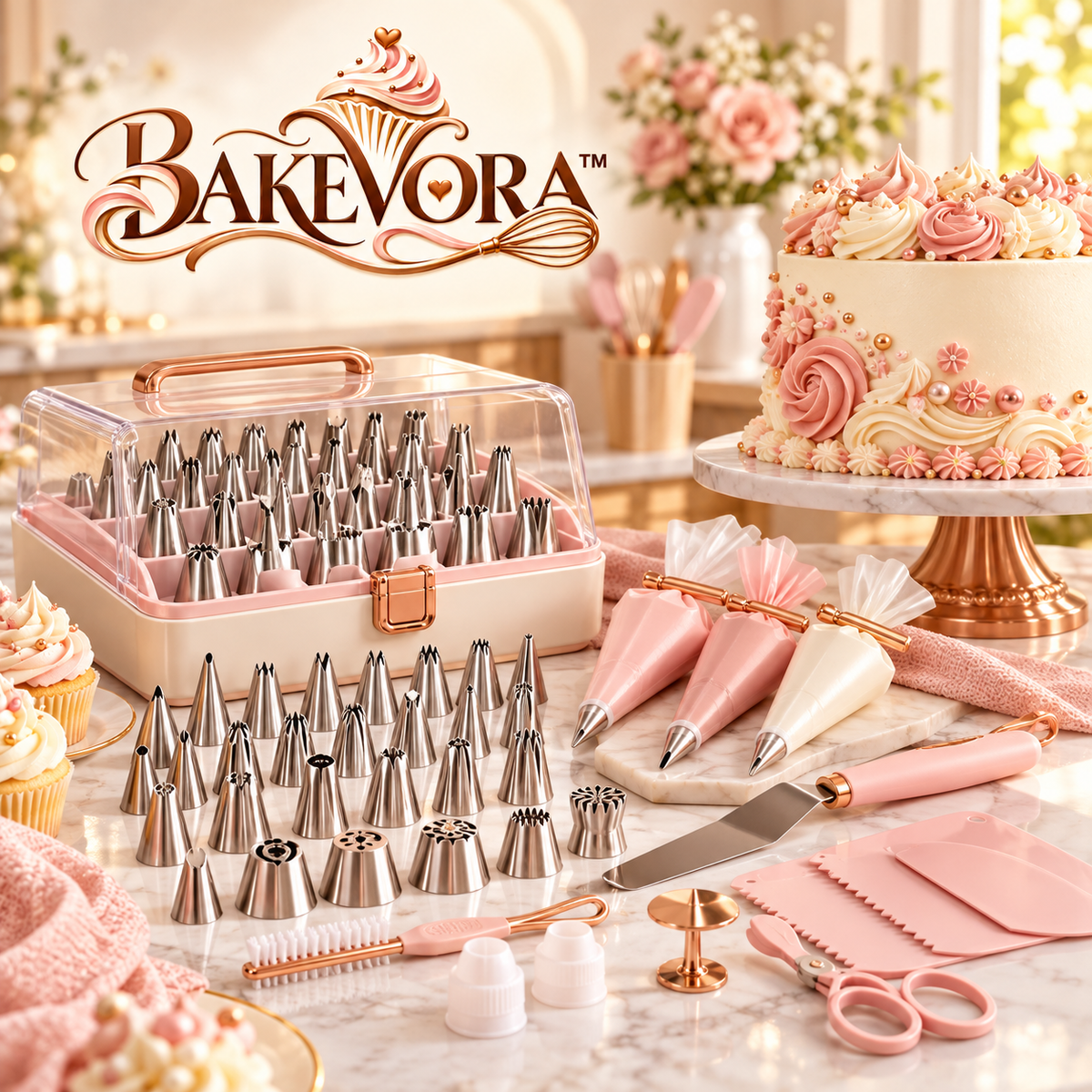 Bakevora™ Cake Decorating Kit