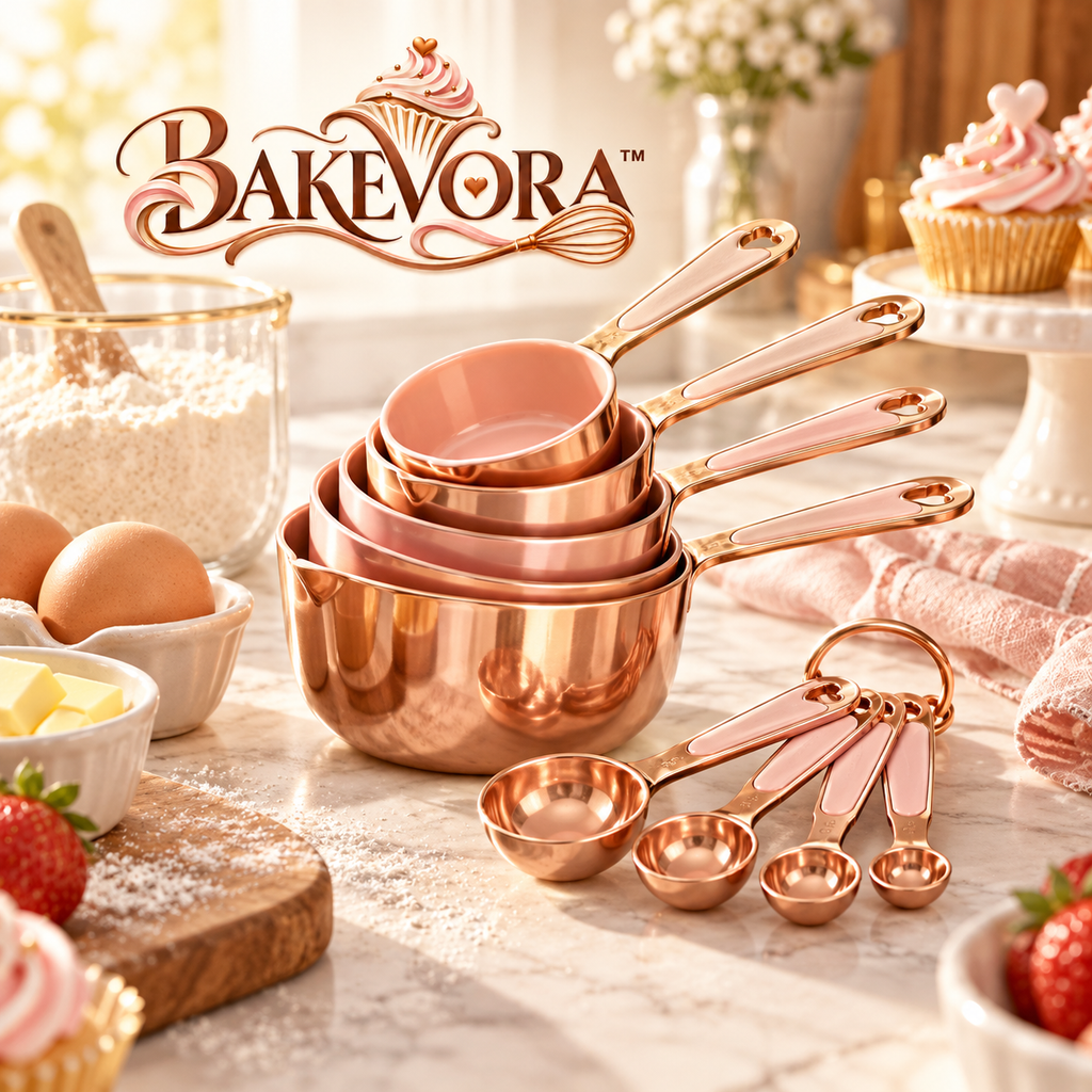 Bakevora™ Measuring Cup & Spoon Set