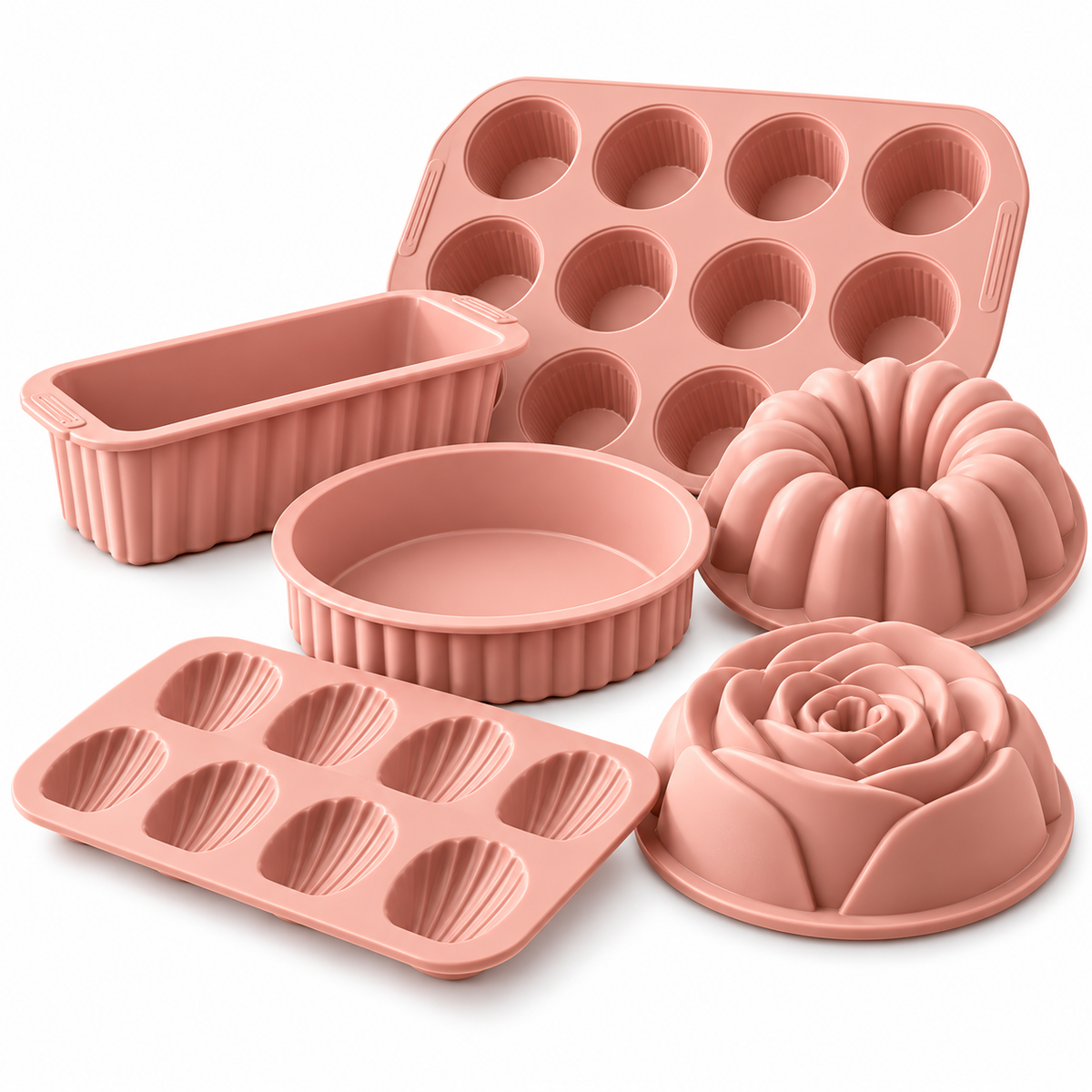 Bakevora™ Silicone Baking Mold Set