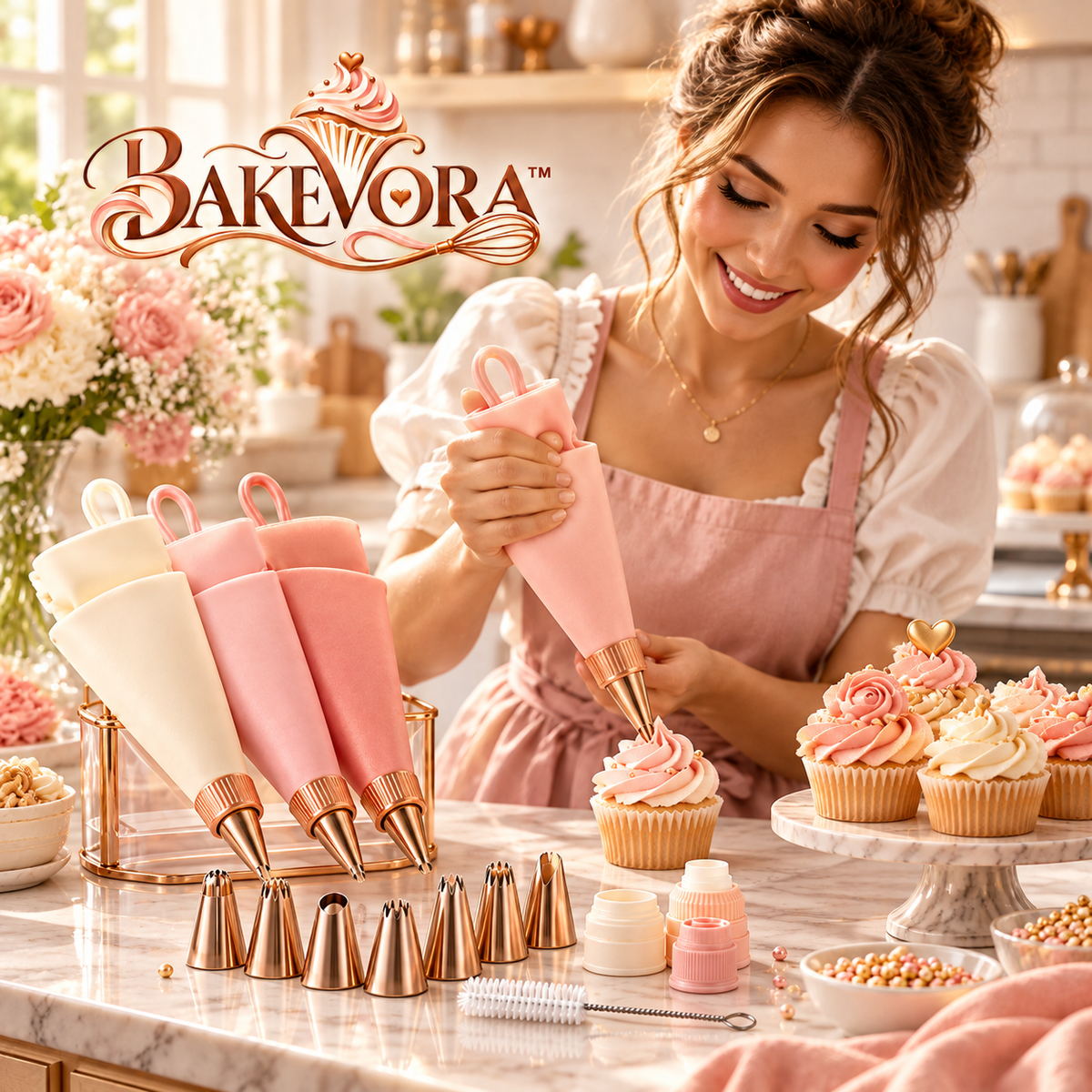 Bakevora™ Piping Bag Set
