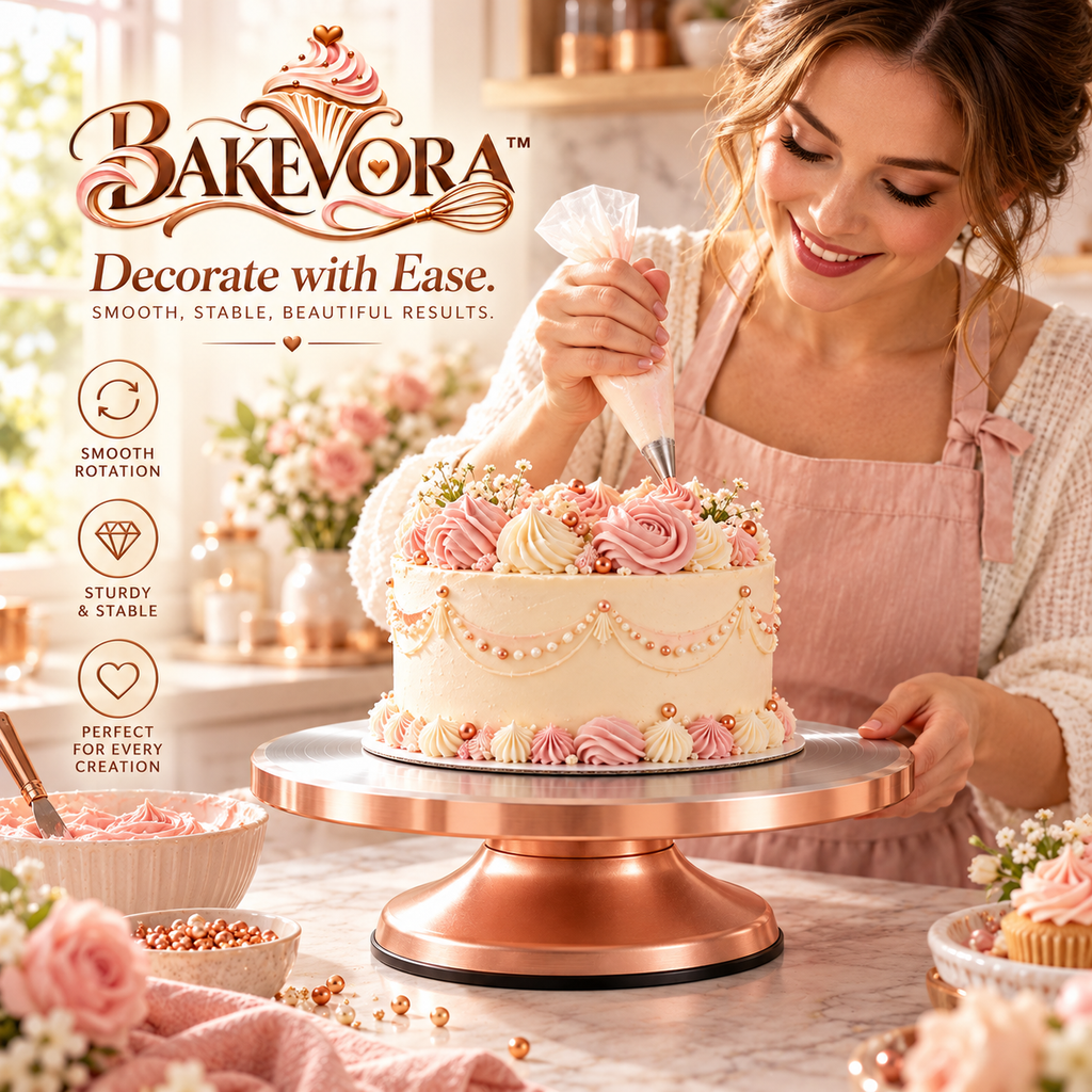 Bakevora™ Cake Turntable
