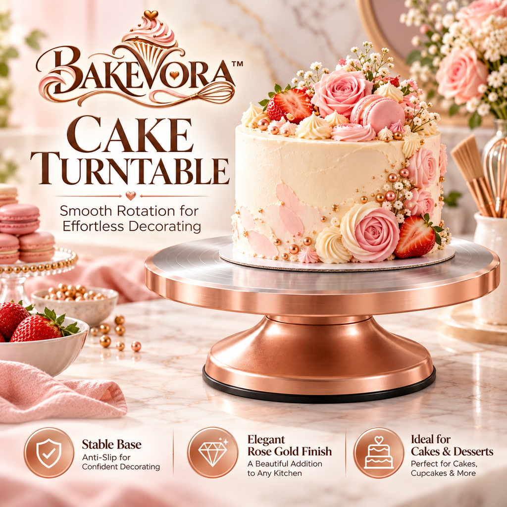 Bakevora™ Cake Turntable