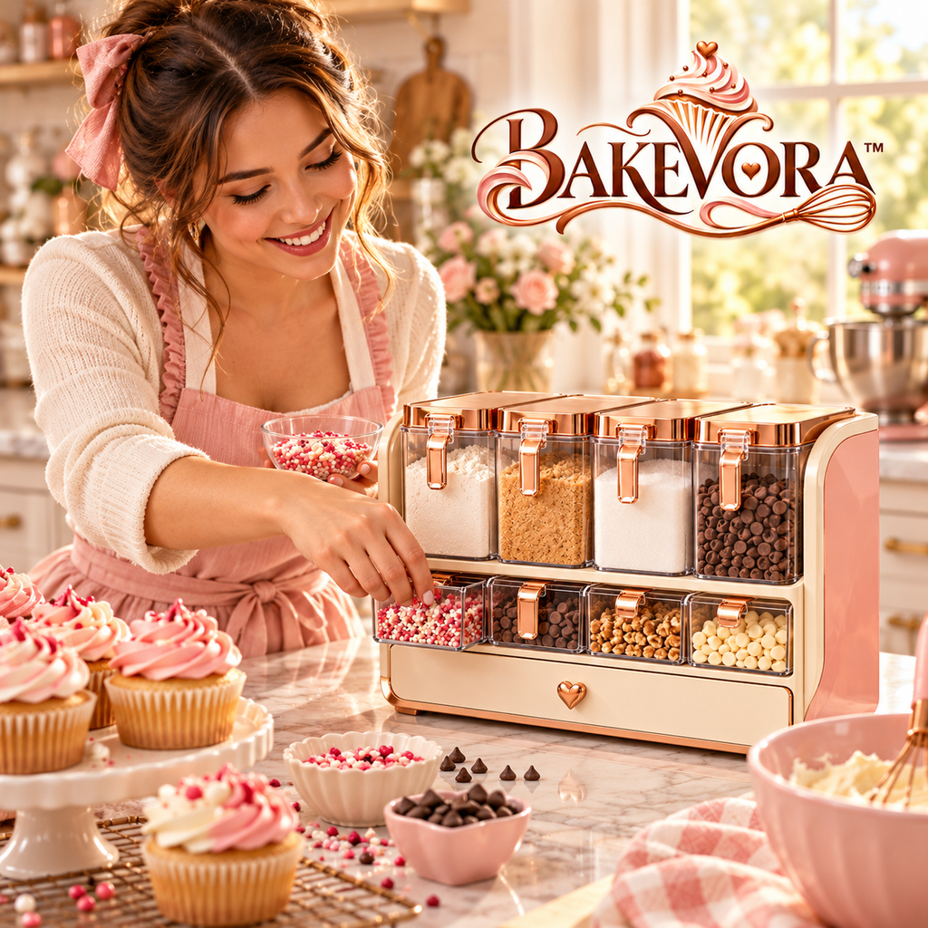 Bakevora™ Baking Ingredient Organizer