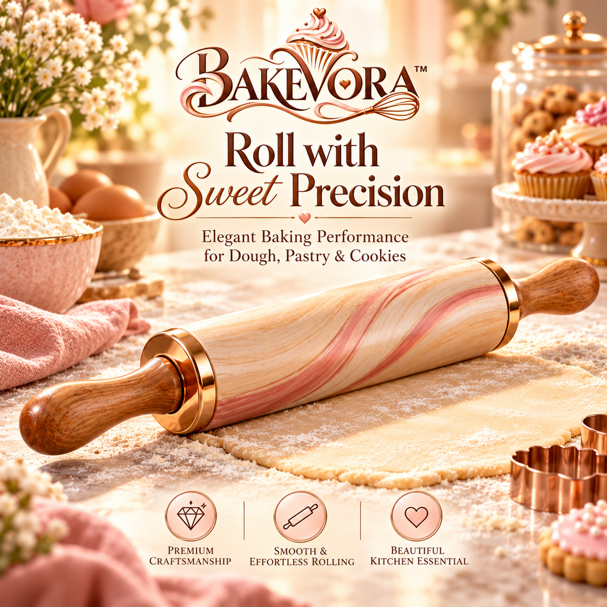 Bakevora™ Rolling Pin