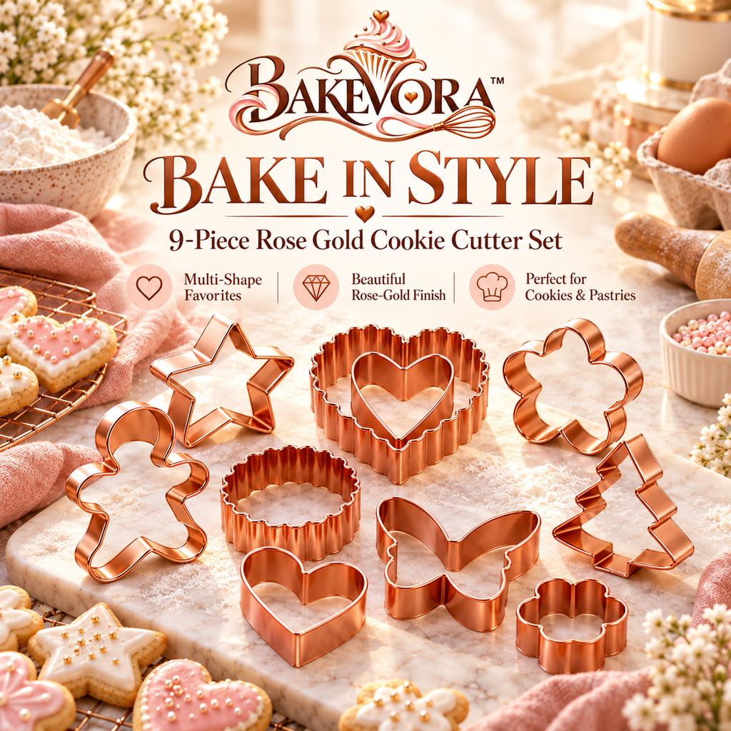 Bakevora™ Cookie Cutter Set