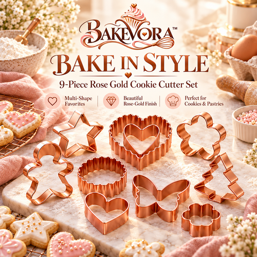 Bakevora™ Cookie Cutter Set